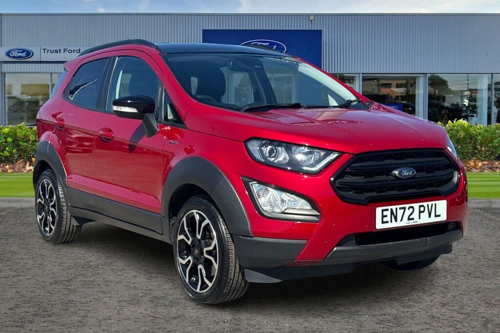 Ford Ecosport 1.0 Ecoboost 125 Active Tow Bar Red