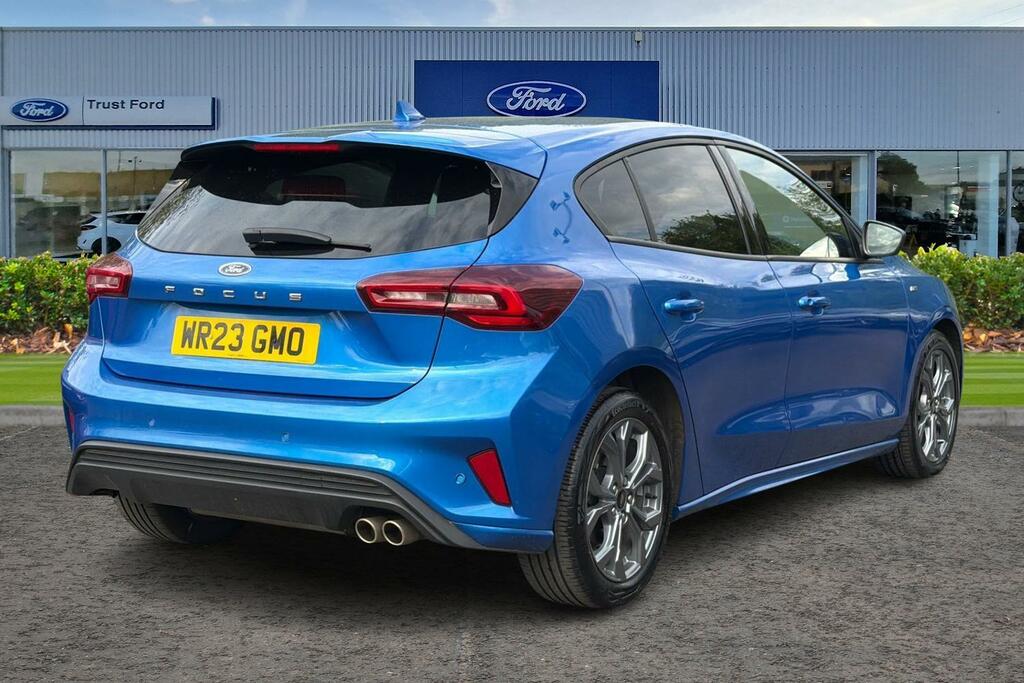 Ford Focus 1.0 Ecoboost St-line With Front Rear Sensors WR23GMO Blue #4