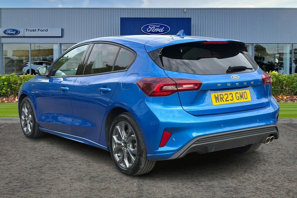 Ford Focus 1.0 Ecoboost St-line With Front Rear Sensors WR23GMO Blue #2
