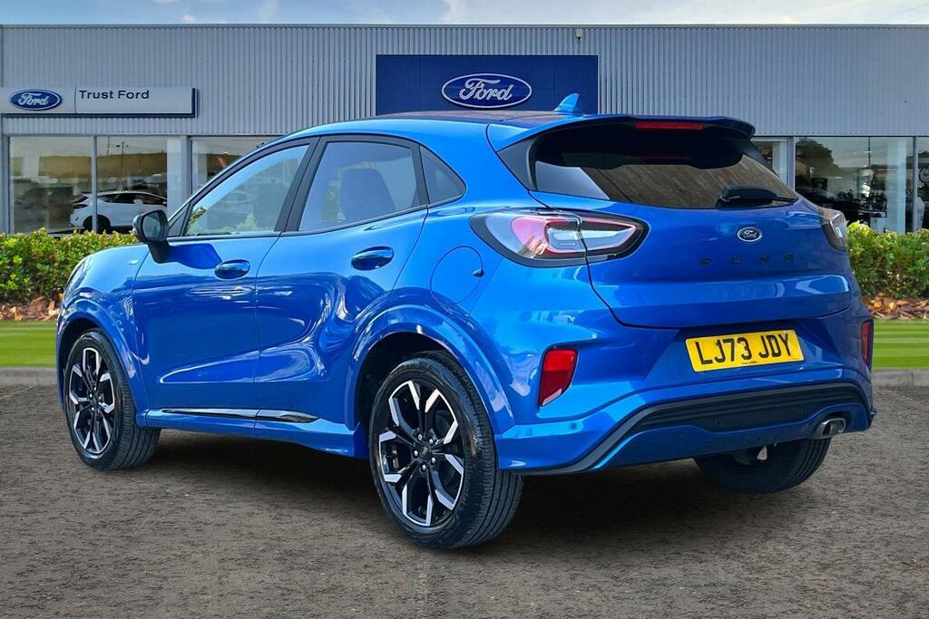 Ford Puma 1.0 Ecoboost Hybrid Mhev St-line X LJ73JDY Blue #2