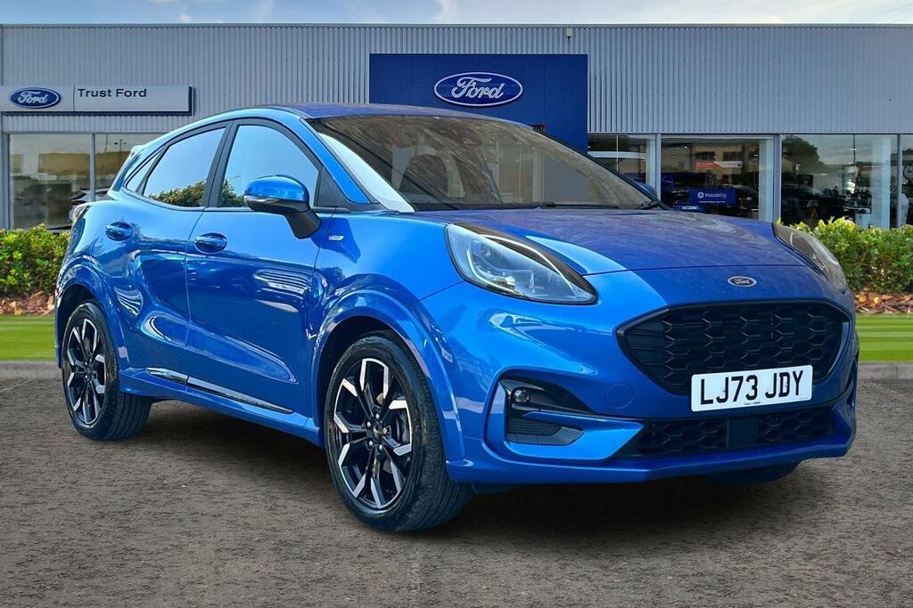 Ford Puma 1.0 Ecoboost Hybrid Mhev St-line X Blue