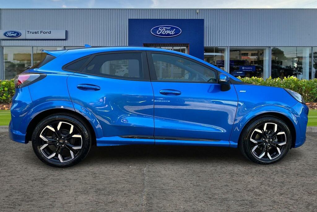 Ford Puma 1.0 Ecoboost Hybrid Mhev St-line X LJ73JDY Blue #3