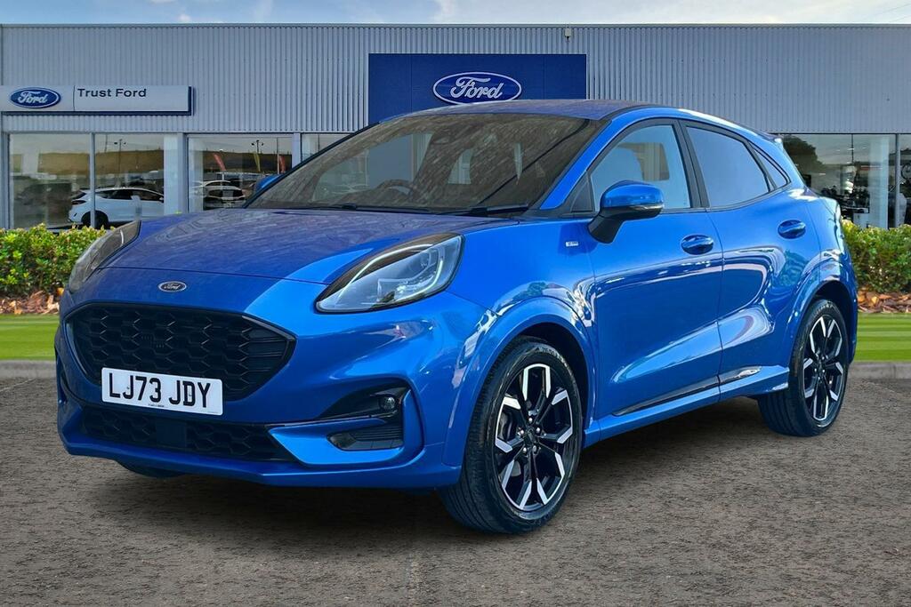 Ford Puma 1.0 Ecoboost Hybrid Mhev St-line X LJ73JDY Blue #5