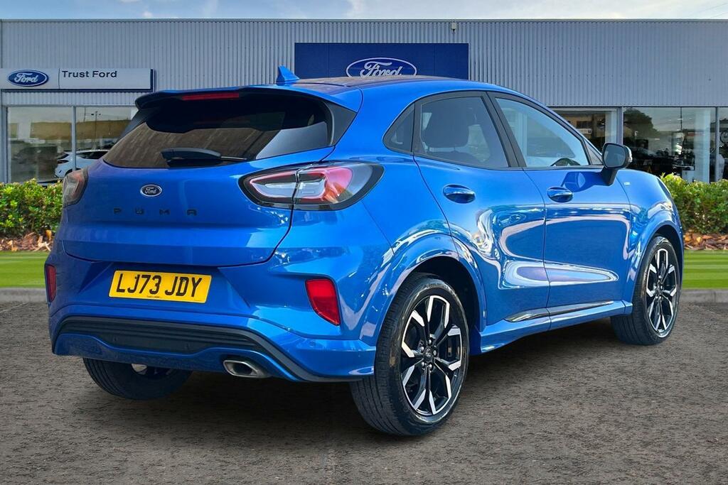 Ford Puma 1.0 Ecoboost Hybrid Mhev St-line X LJ73JDY Blue #4