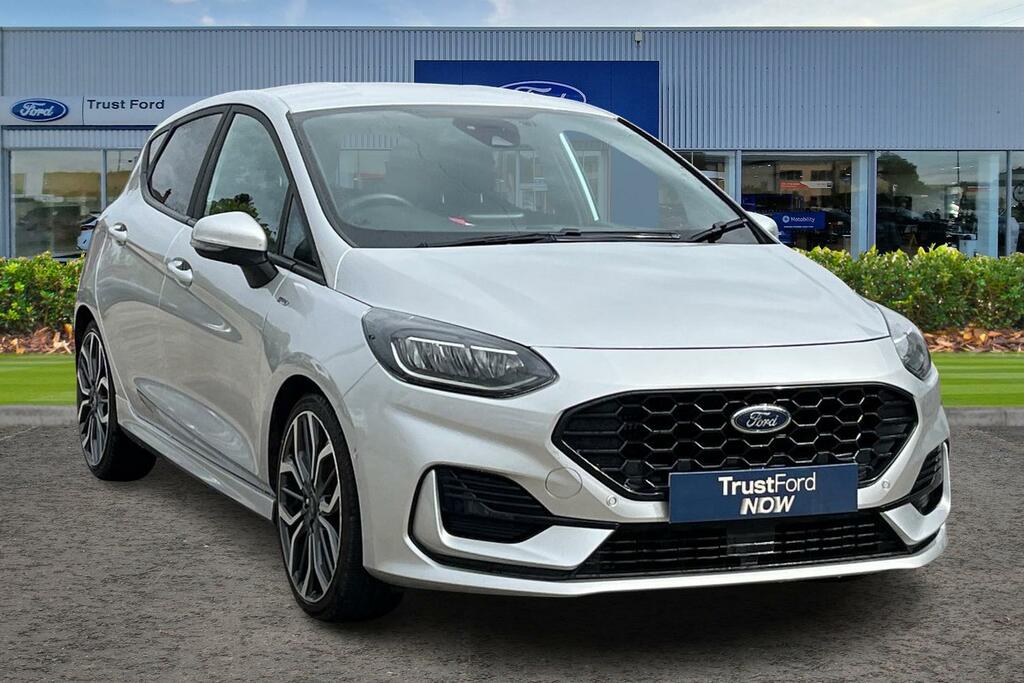 Ford Fiesta 1.0 Ecoboost Hybrid Mhev 125 St-line 5Dr- Parking Silver