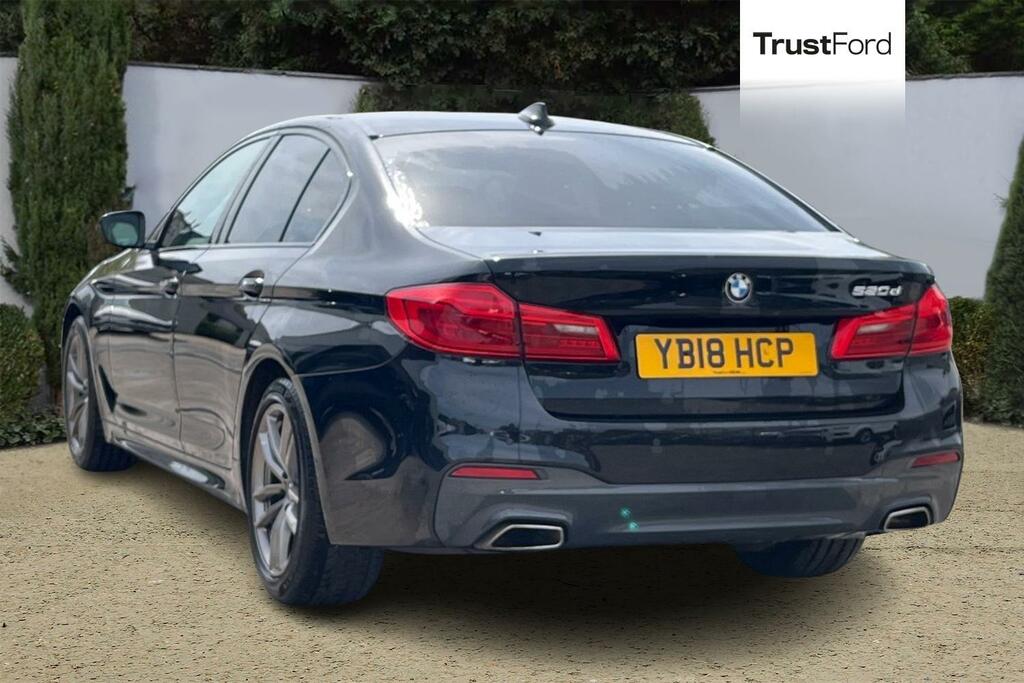 BMW 5 Series 520D M Sport Heated Front Seats YB18HCP Black #2