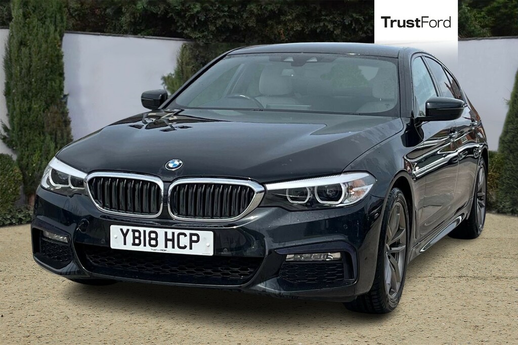 BMW 5 Series 520D M Sport Heated Front Seats YB18HCP Black #5