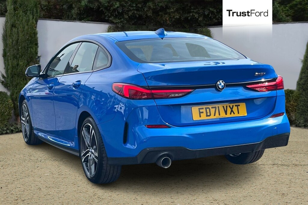 BMW 2 Series 218I M Sport Dct FD71VXT Blue #2