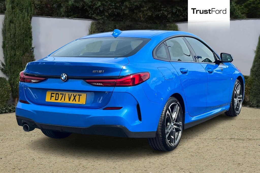 BMW 2 Series 218I M Sport Dct FD71VXT Blue #4