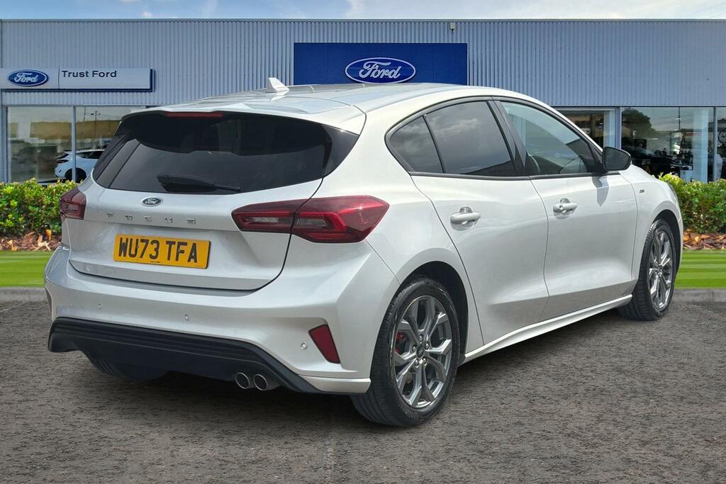 Ford Focus 1.0 Ecoboost St-line WU73TFA Silver #4