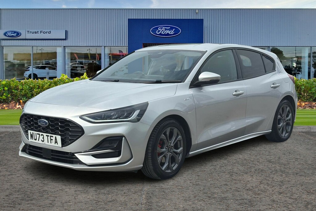 Ford Focus 1.0 Ecoboost St-line WU73TFA Silver #5