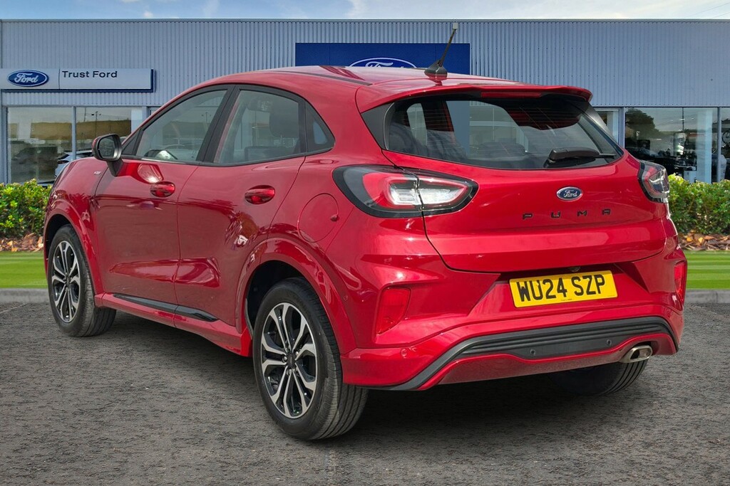 Ford Puma 1.0 Ecoboost Hybrid Mhev St-line WU24SZP Red #2
