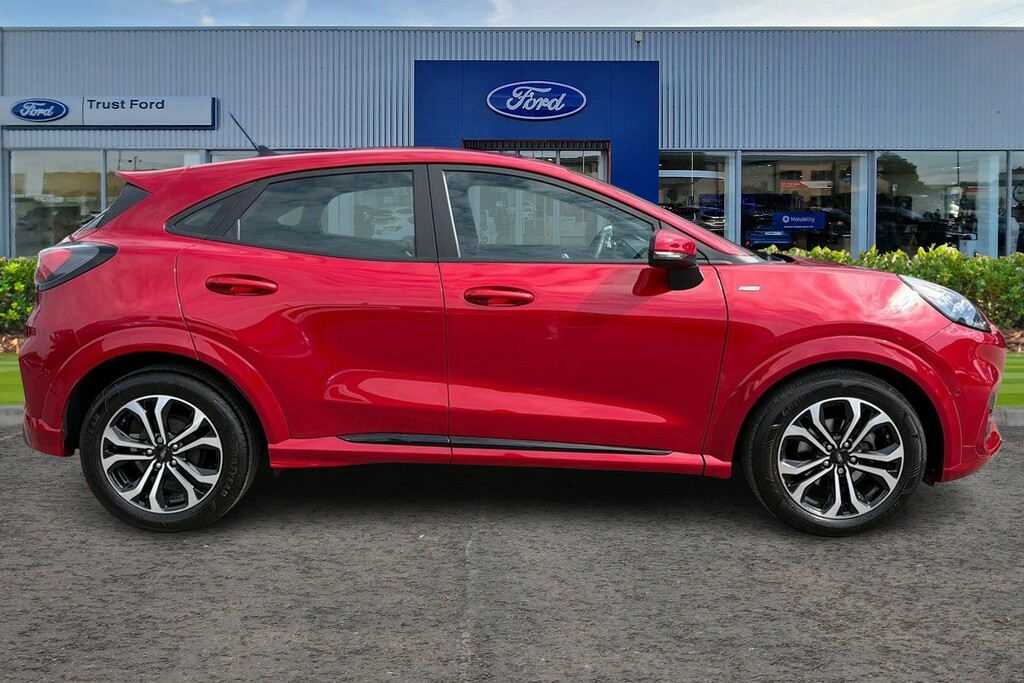Ford Puma 1.0 Ecoboost Hybrid Mhev St-line WU24SZP Red #3