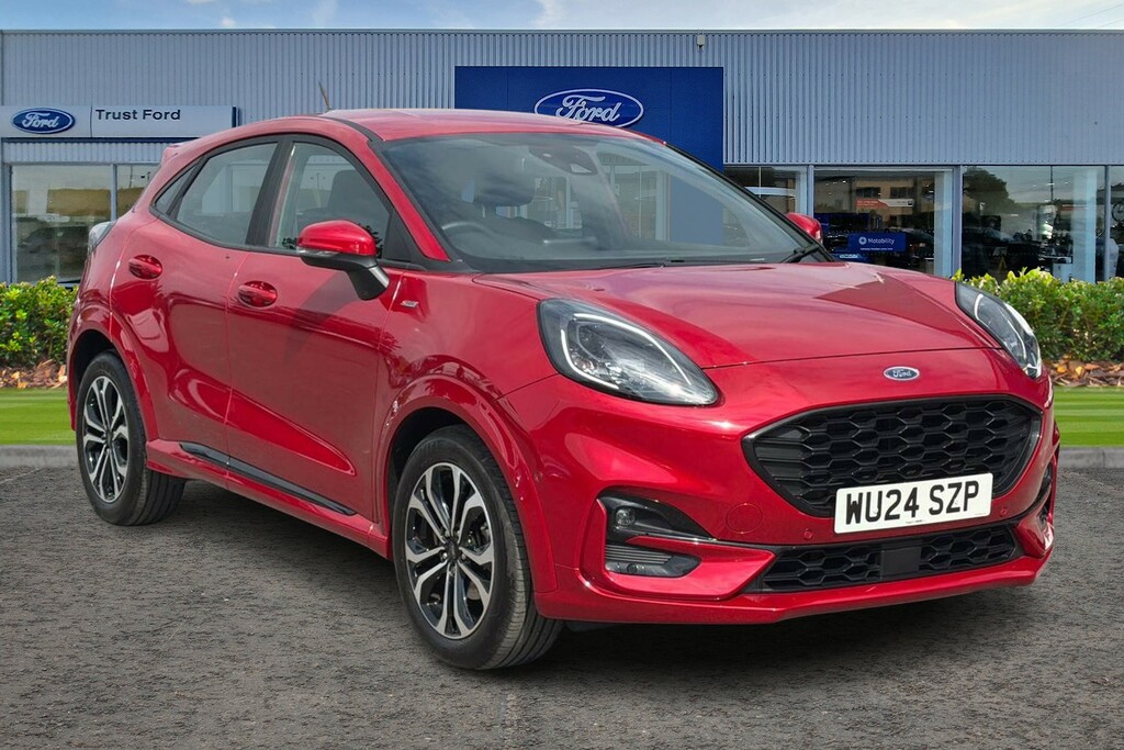 Ford Puma 1.0 Ecoboost Hybrid Mhev St-line Red