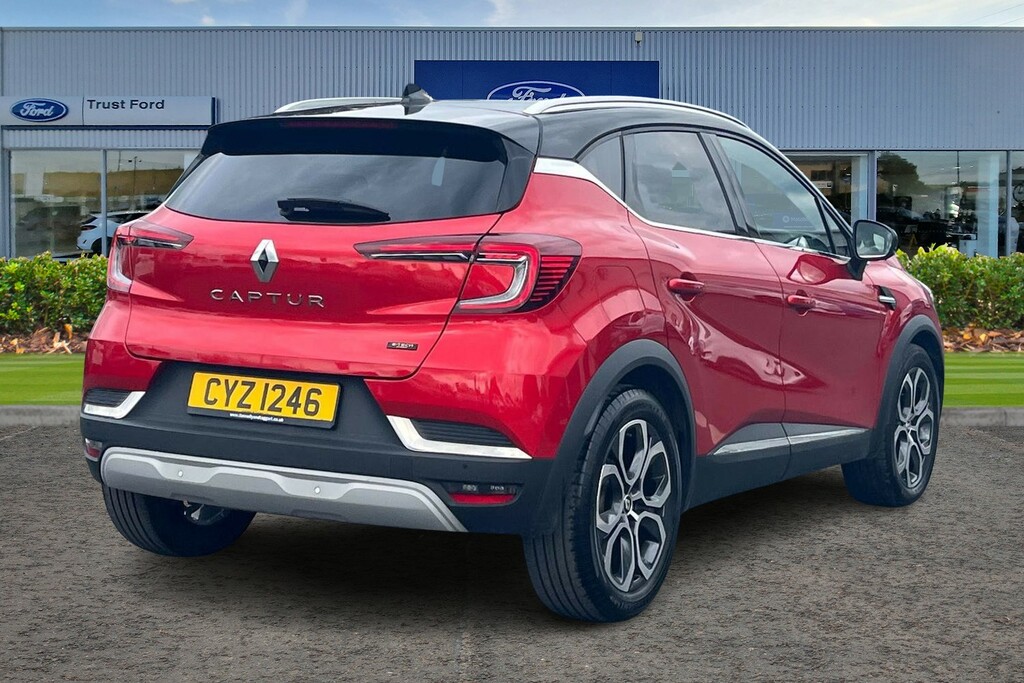 Renault Captur 1.6 E-tech Full Hybrid 145 Techno - Parki CYZ1246 Red #4