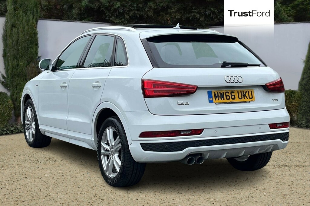 Audi Q3 2.0 Tdi S Line Navigation MW66UKU White #2