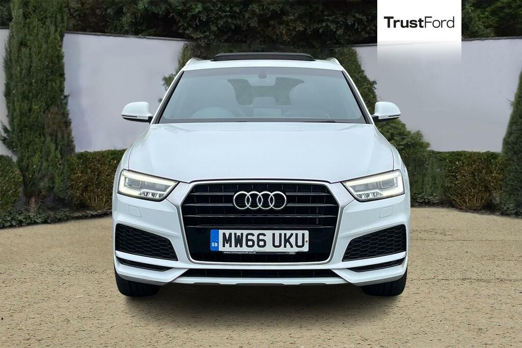 Audi Q3 2.0 Tdi S Line Navigation MW66UKU White #6