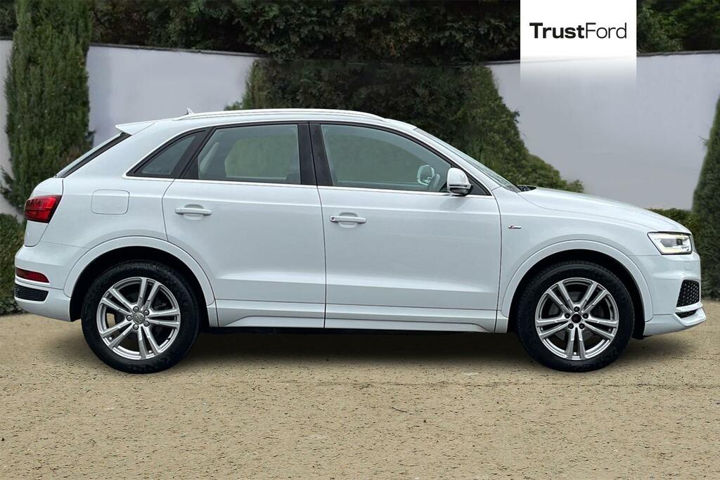 Audi Q3 2.0 Tdi S Line Navigation MW66UKU White #3