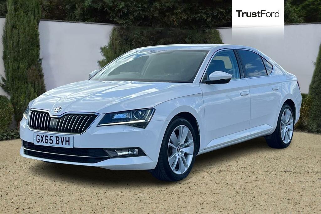 Skoda Superb 2.0 Tdi Cr 190 Se L Executive White #5