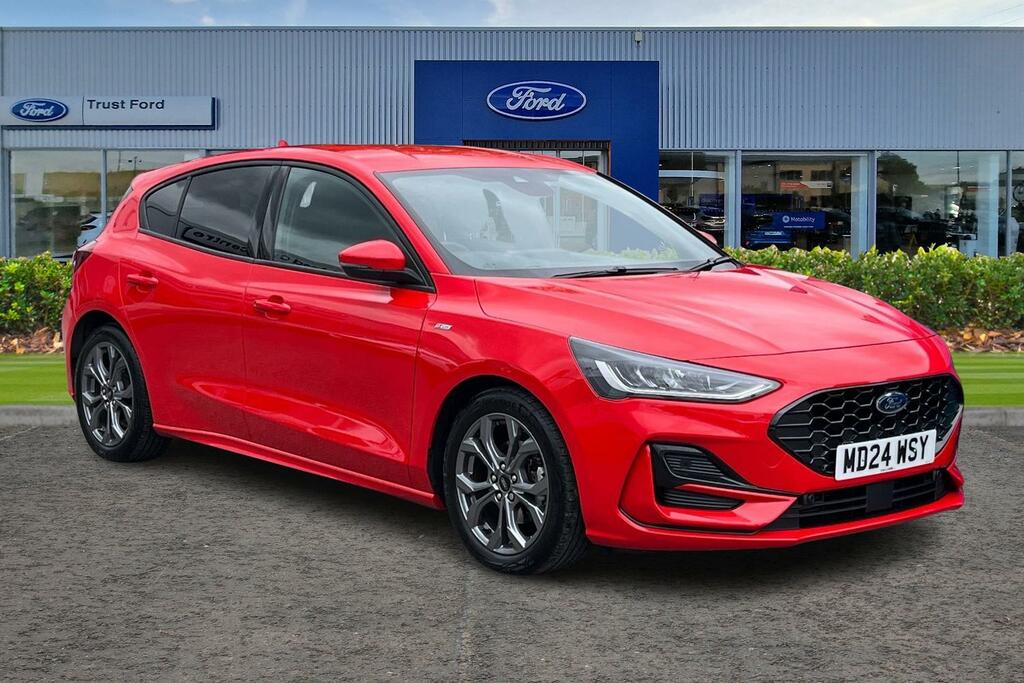 Ford Focus St-line Sync 4 Touchscreen Navigation Cruise C Red