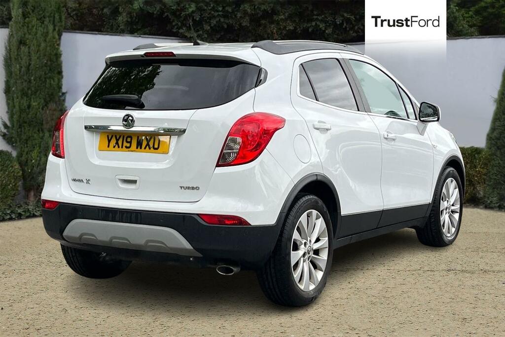 Vauxhall Mokka X 1.4T Elite Nav Heated Leather Seats Front YX19WXU White #4
