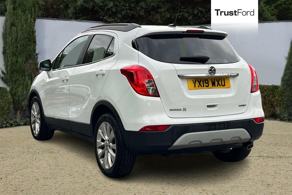 Vauxhall Mokka X 1.4T Elite Nav Heated Leather Seats Front YX19WXU White #2