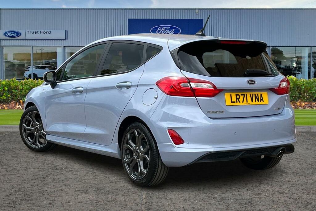 Ford Fiesta 1.0 Ecoboost Hybrid Mhev 125 St-line Edition S LR71VNA Blue #2