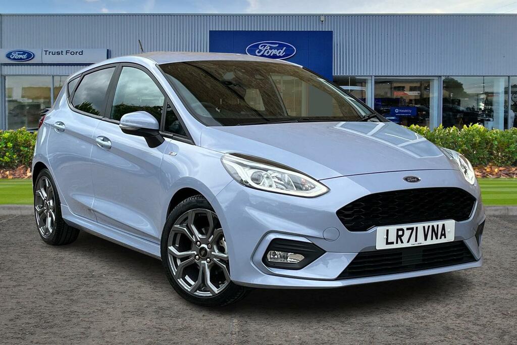 Ford Fiesta 1.0 Ecoboost Hybrid Mhev 125 St-line Edition S Blue