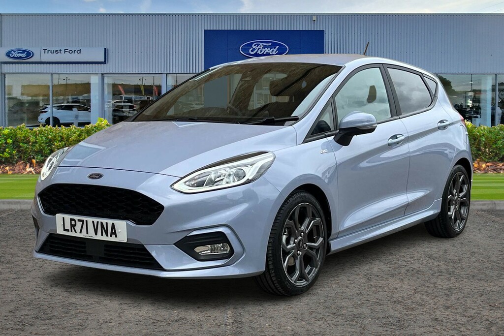 Ford Fiesta 1.0 Ecoboost Hybrid Mhev 125 St-line Edition S LR71VNA Blue #5