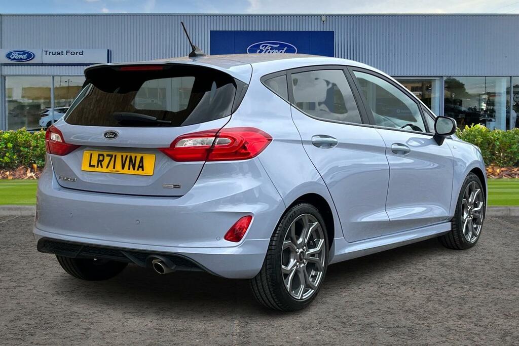 Ford Fiesta 1.0 Ecoboost Hybrid Mhev 125 St-line Edition S LR71VNA Blue #4
