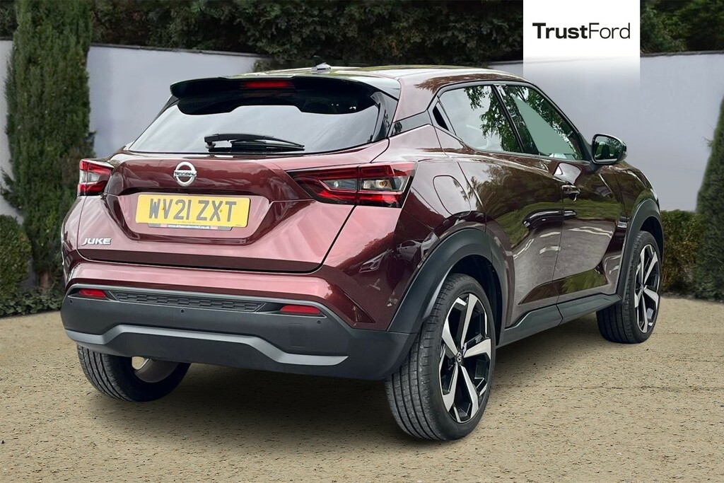 Nissan Juke 1.0 Dig-t 114 N-connecta Dct Rear Camera Front WV21ZXT Red #4