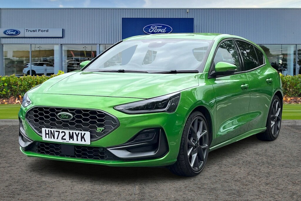 Ford Focus 2.3 Ecoboost St Self Parking Digital Dash Heat HN72MYK Green #5