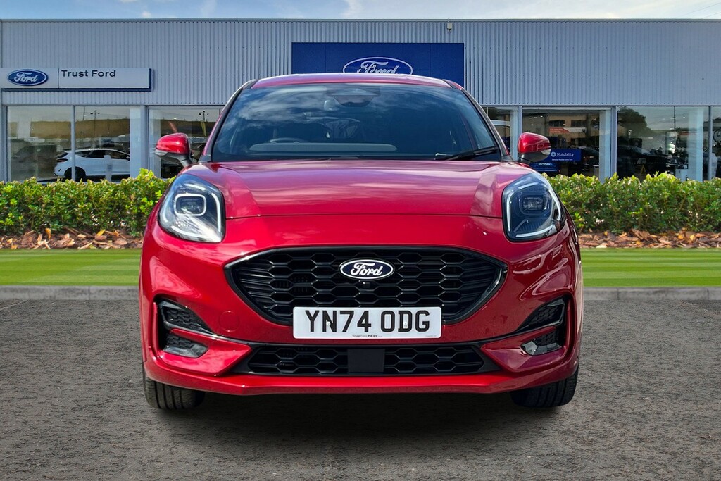 Ford Puma 1.0 Ecoboost Hybrid Mhev St-line Sync4 Navigation YN74ODG Red #6