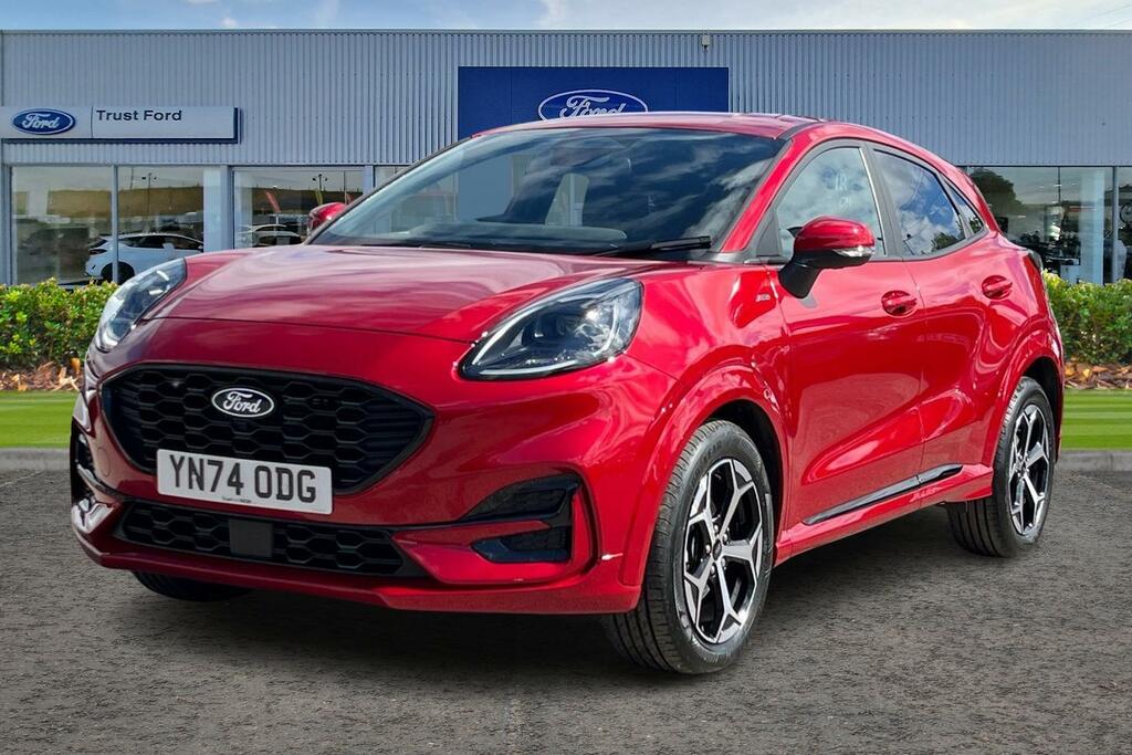Ford Puma 1.0 Ecoboost Hybrid Mhev St-line Sync4 Navigation YN74ODG Red #5