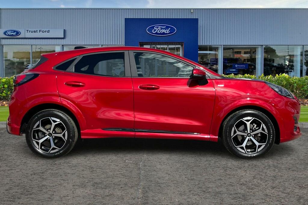 Ford Puma 1.0 Ecoboost Hybrid Mhev St-line Sync4 Navigation YN74ODG Red #3