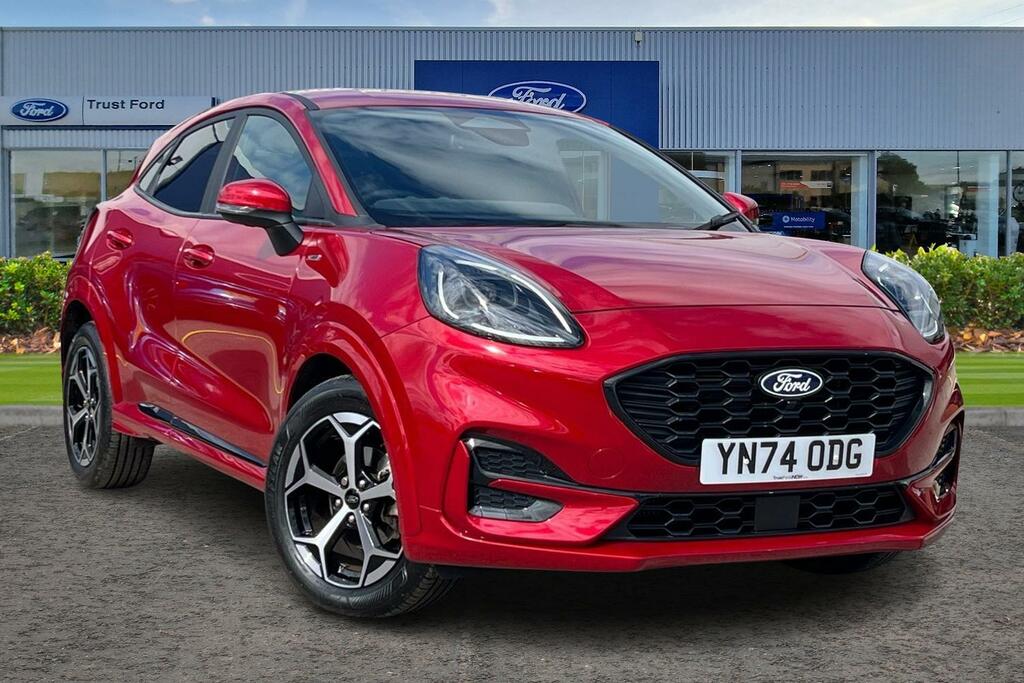 Ford Puma 1.0 Ecoboost Hybrid Mhev St-line Sync4 Navigation Red