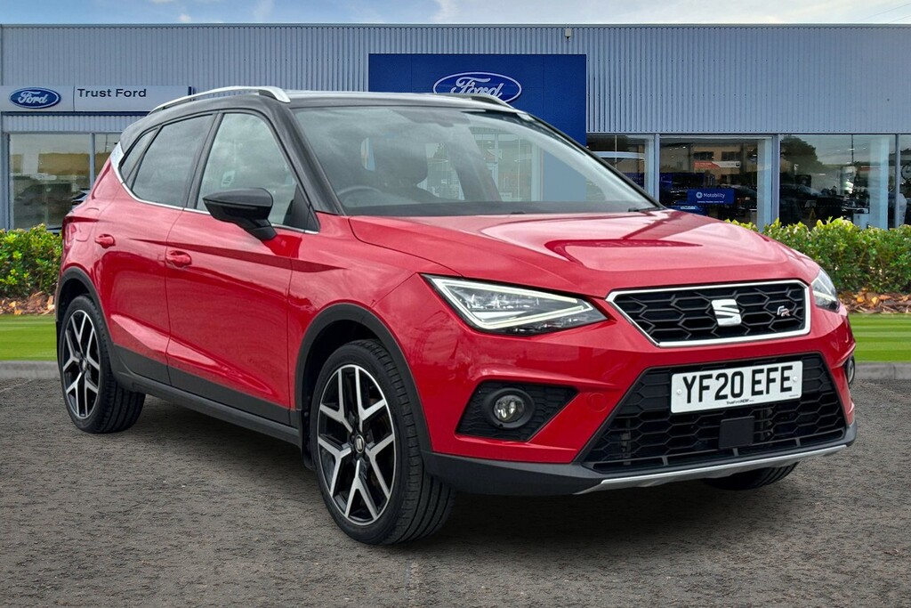 Seat Arona 1.0 Tsi 115 Fr Sport Ez 5Dr- With Satellite Navi Red