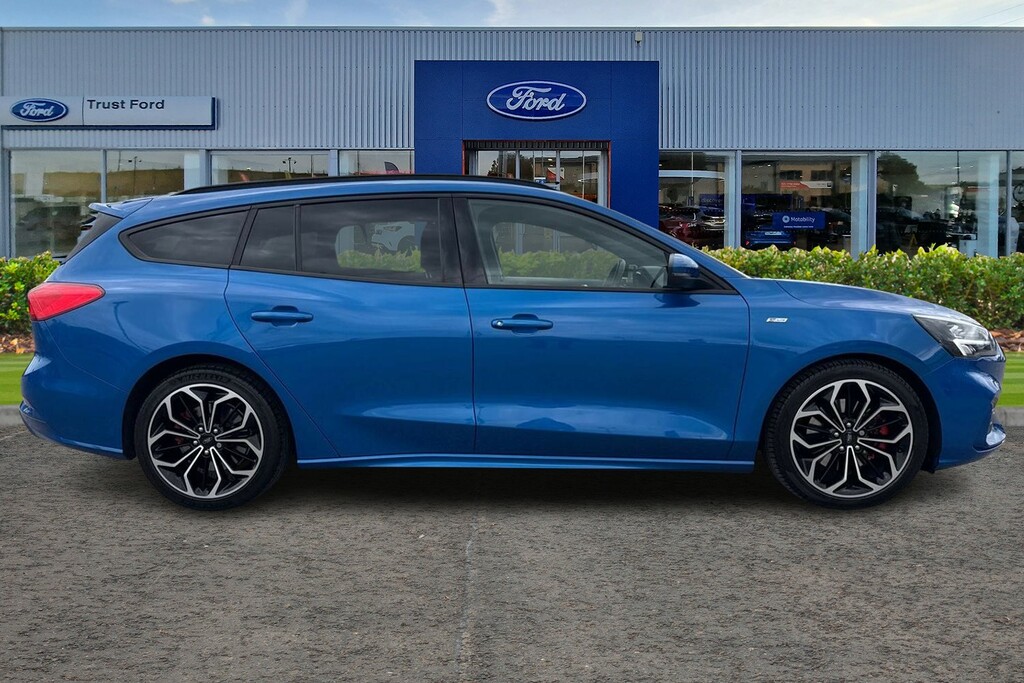 Ford Focus 2.0 Ecoblue St-line X Estate 5Dr- With Heated Seat Blue #3