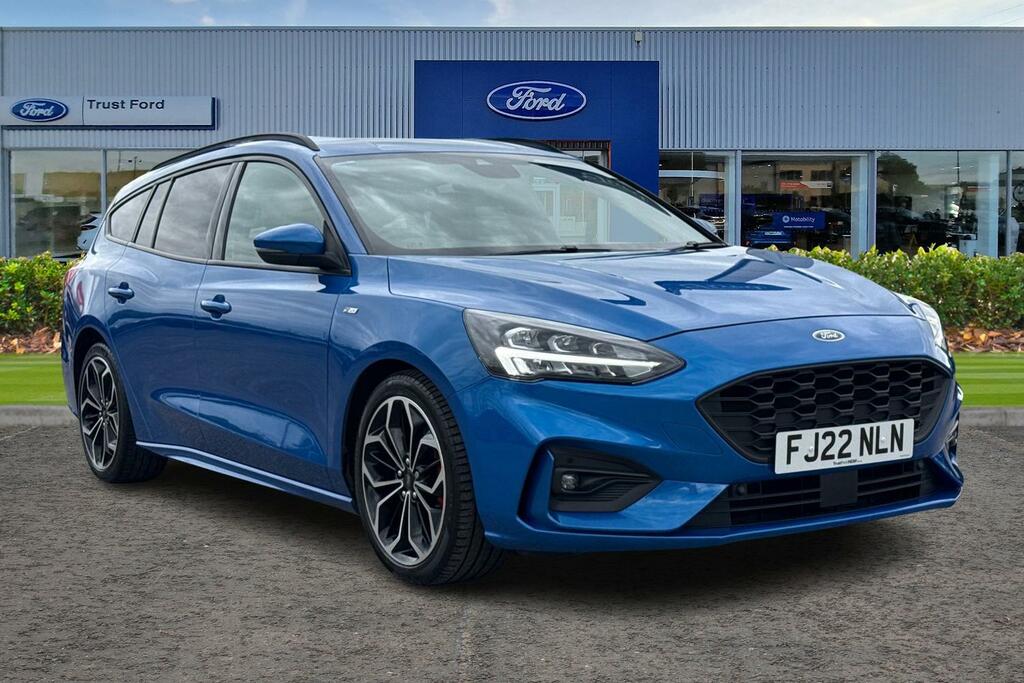 Ford Focus 2.0 Ecoblue St-line X Estate 5Dr- With Heated Seat Blue