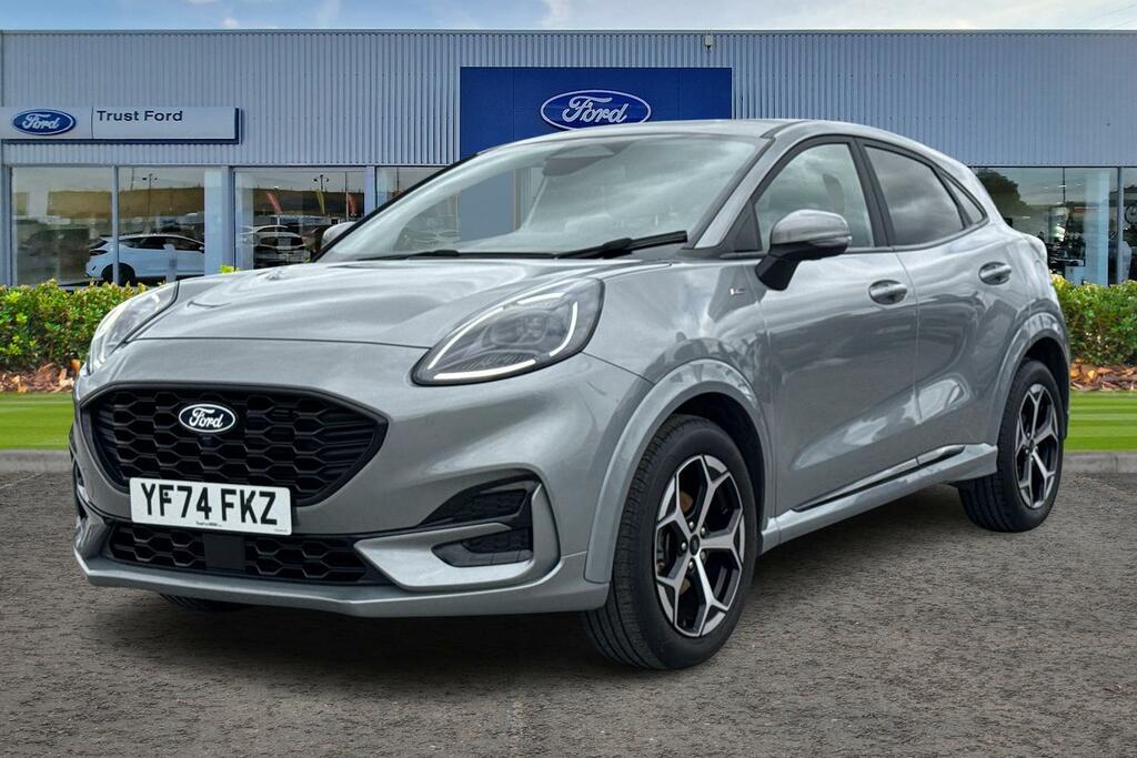 Ford Puma 1.0 Ecoboost Hybrid Mhev St-line 5Dr- With Reversi YF74FKZ Silver #5