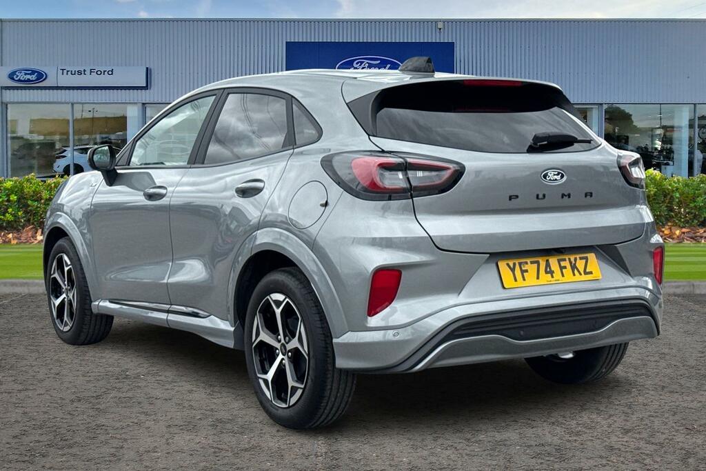 Ford Puma 1.0 Ecoboost Hybrid Mhev St-line 5Dr- With Reversi YF74FKZ Silver #2