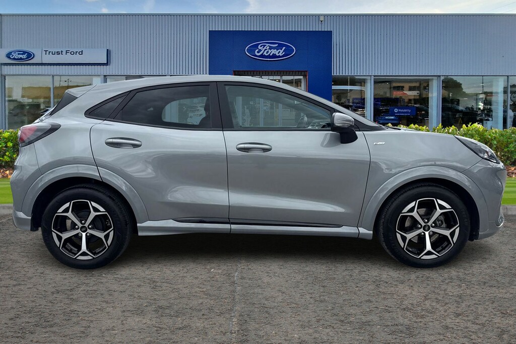Ford Puma 1.0 Ecoboost Hybrid Mhev St-line 5Dr- With Reversi YF74FKZ Silver #3