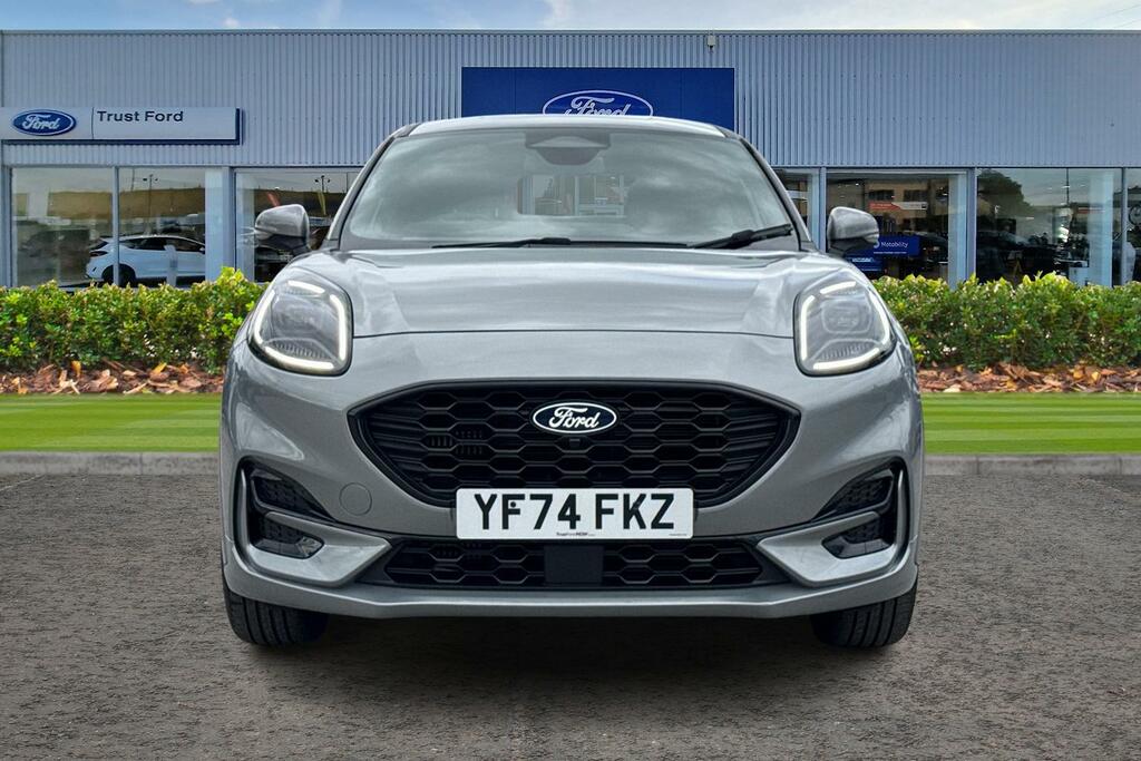 Ford Puma 1.0 Ecoboost Hybrid Mhev St-line 5Dr- With Reversi YF74FKZ Silver #6
