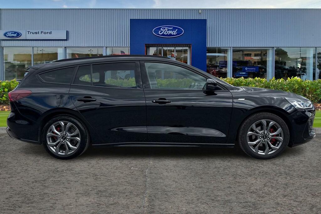 Ford Focus 1.0 Ecoboost Hybrid Mhev St-line 5Dr- With Drivers EK75XSD Black #3