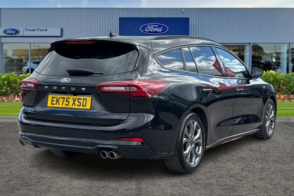 Ford Focus 1.0 Ecoboost Hybrid Mhev St-line 5Dr- With Drivers EK75XSD Black #4