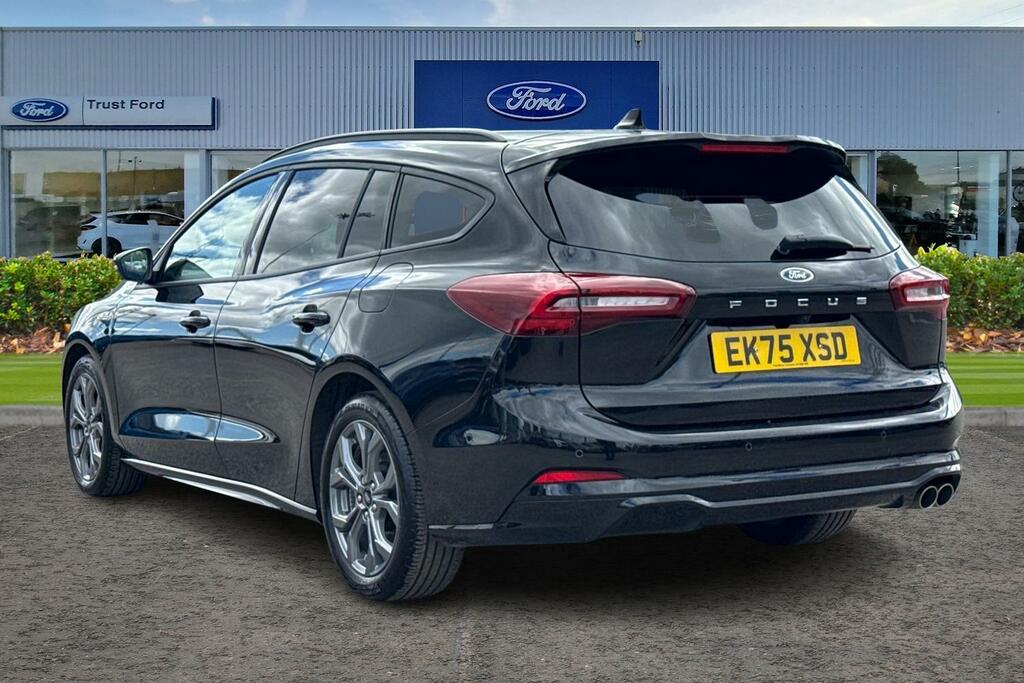 Ford Focus 1.0 Ecoboost Hybrid Mhev St-line 5Dr- With Drivers EK75XSD Black #2