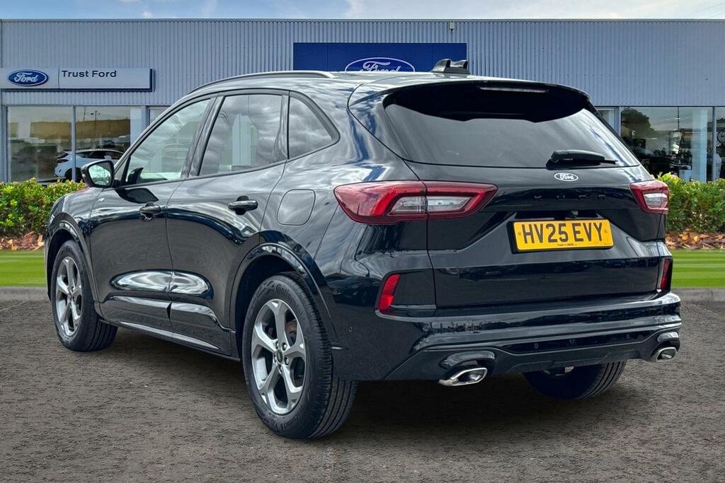Ford Kuga 1.5 Ecoboost St-line 5Dr- With Drivers Assistance HV25EVY Black #2