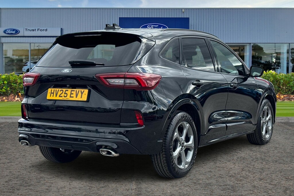 Ford Kuga 1.5 Ecoboost St-line 5Dr- With Drivers Assistance HV25EVY Black #4