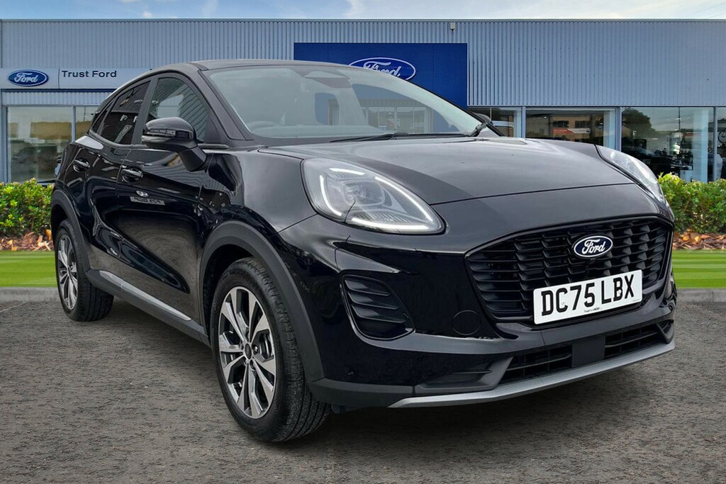 Ford Puma 1.0 Ecoboost Hybrid Mhev Titanium Dct Black