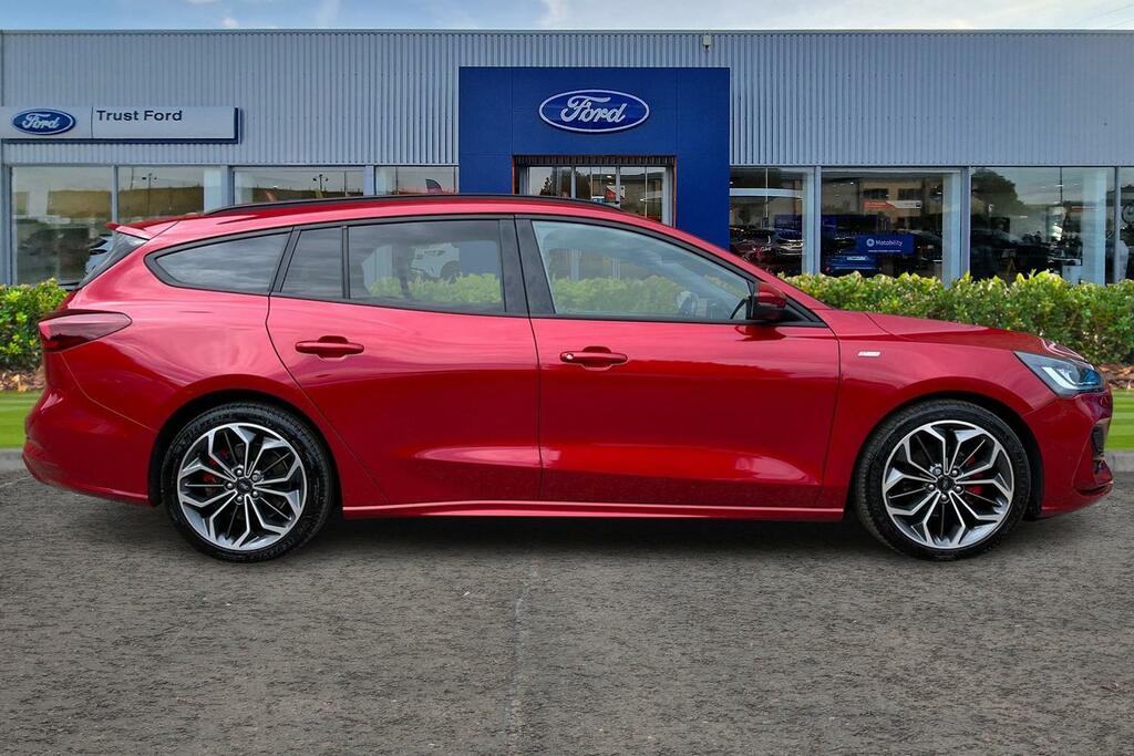 Ford Focus 1.0 Ecoboost Hybrid Mhev 155 St-line X BP24FLH Red #3